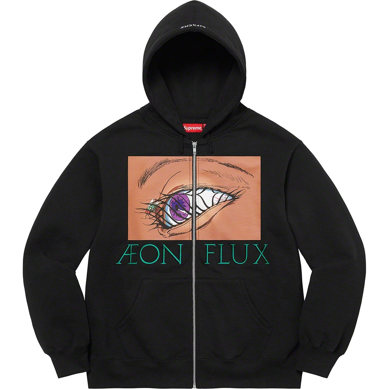 Aeon Flux Zip Up Hooded Sweatshirt view 4